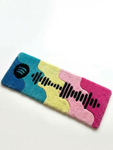 Spotify-Inspired Handmade Music Lover Rug