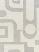 Hand-Tufted Abstract Wool Rug