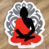Meditation Buddha Handmade Rug