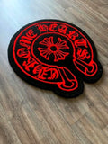 Chrome Hearts Inspired Handmade Rug