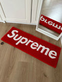 Supreme-Inspired Handmade Rug