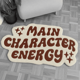 Main Character Energy Handmade Rug
