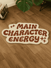 Main Character Energy Handmade Rug