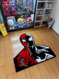 Spider-Man × Venom Inspired Handmade Rug