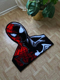 Spider-Man × Venom Inspired Handmade Rug