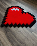 Pixel Heart Cute Rug