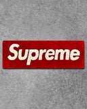 Supreme-Inspired Handmade Rug