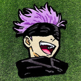 Gojo JJK Inspired Handmade Rug – Anime