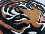 Tiger Face Handmade Rug – Bold
