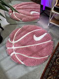 Basketball-Inspired Handmade Rug