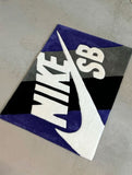 Nike SB-Inspired Handmade Rug