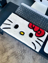 Hello Kitty-Inspired Keyboard Rug