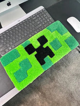 Minecraft-Inspired Keyboard Rug