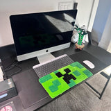 Minecraft-Inspired Keyboard Rug