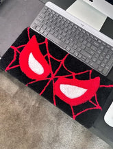 🕷️ Black Spider-Man-Inspired Keyboard Rug