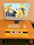 Minion-Inspired Keyboard Rug