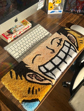 Straw Hat Luffy-Inspired Keyboard Rug