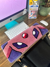 Mew Poké Inspired Keyboard Rug