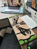 Zoro-Inspired Handmade Keyboard Rug