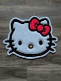 Hello Kitty-Inspired Handmade Rug