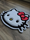Hello Kitty-Inspired Handmade Rug