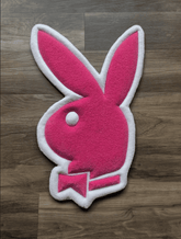 Playboy Bunny-Inspired Handmade Rug