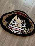 Luffy Face Rug – One Piece Inspired