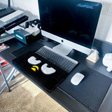 Penguin-Inspired Keyboard Rug