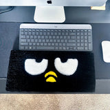 Penguin-Inspired Keyboard Rug
