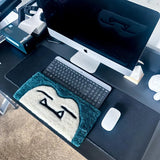 Snorlax-Inspired Keyboard Rug