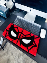 Spider-Man-Inspired Keyboard Rug