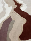 Textured Terrain Rug – Modern Earth Inspired