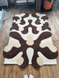 Blot Abstract Art-Inspired Living Room Handtufted Rug