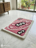 Love Uno Card inspired Rug