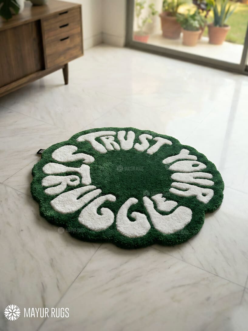 Trust Your Struggles -Motivational rug