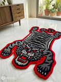 Fierce Tiger Handtufted Rug – Wildlife Decore