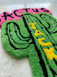 Cactus Jack–Inspired Hand-Tufted Wool Rug