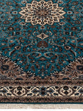 Persian hand-knotted wool rug 6x9 with traditional intricate pattern, premium heritage area rug by Mayur Rugs