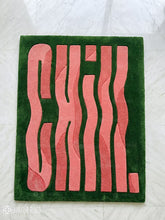 Chill melting hand-tufted wool rug with liquid drip abstract design, premium custom area rug by Mayur Rugs