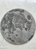 Celestial moon hand-tufted wool rug with dreamy lunar aesthetic design, premium custom area rug by Mayur Rugs