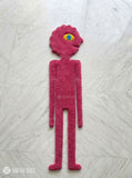 Prismo Cartoon Inspired Hand-Tufted Rug