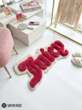 Juicy Pink Y2K 3D Statement Rug