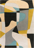 Hand-Tufted Modern Art Wool Rug