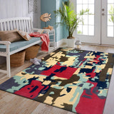 Modern Trendy Woollen Area Rug