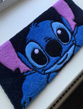 Stitch-Inspired Keyboard Rug
