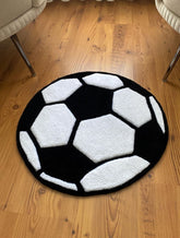 Football Design Handmade Rug