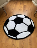 Football Design Handmade Rug