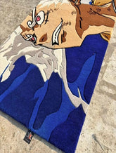 Luffy Gear 5-Inspired Keyboard Rug
