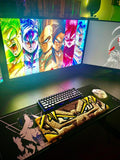 Dragon Ball Z Inspired Keyboard Rug