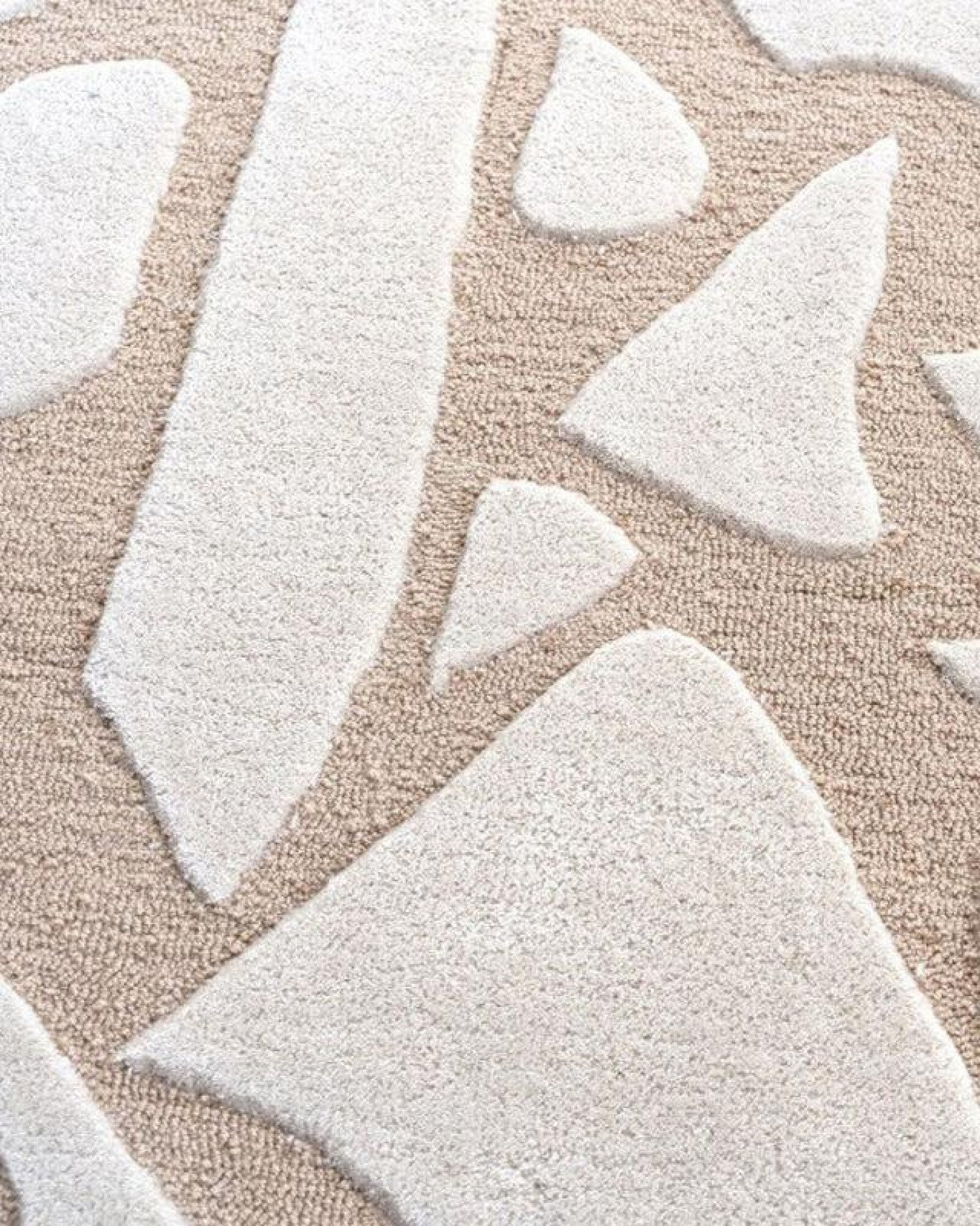 Hand Tufted New Zealand Wool Loop & Cut Area Rug